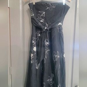 Strapless dress. White House Black Market Size 10